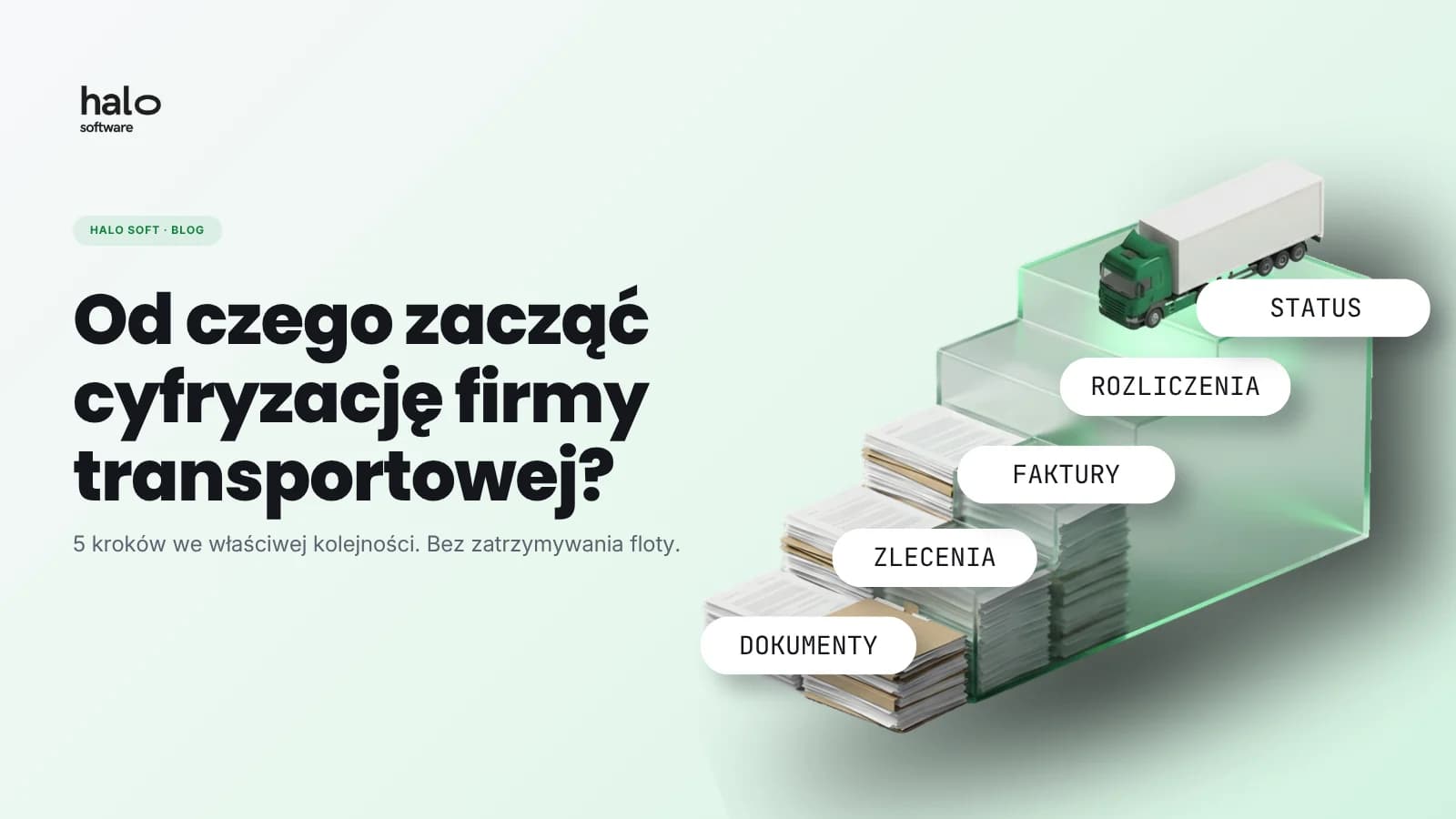 Twoja firma transportowa ma więcej aut niż porządku. Od czego zacząć cyfryzację i w jakiej kolejności (2026)